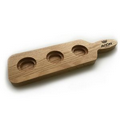 Solid Oak Flight Paddle with Three Routs